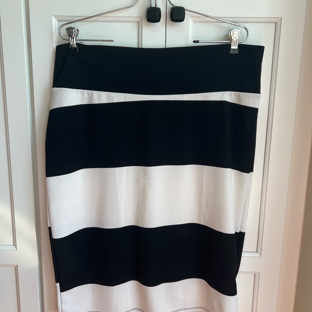 LuLa Roe striped skirt 2X
